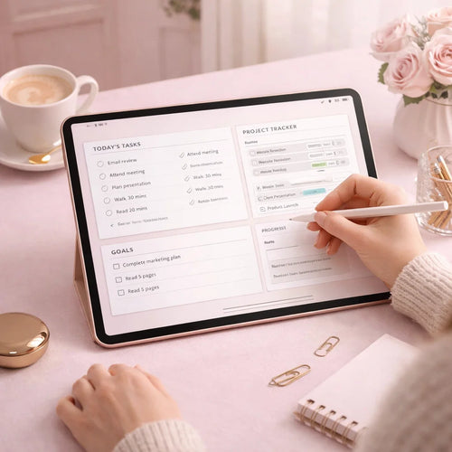 Stop Wasting Time. Start Finishing Projects. | All-in-One Digital Project Planner 🚀