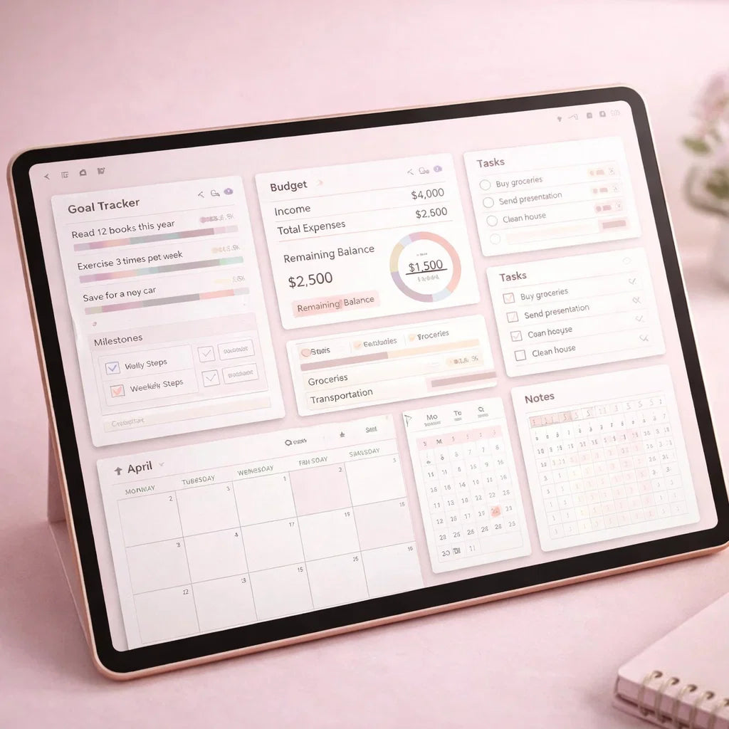 Stop Wasting Time. Start Finishing Projects. | All-in-One Digital Project Planner 🚀