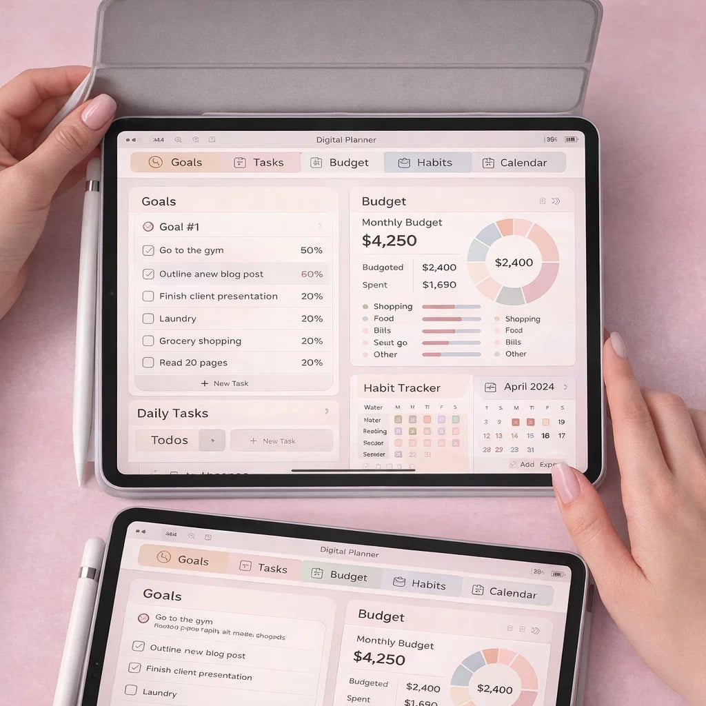 Stop Wasting Time. Start Finishing Projects. | All-in-One Digital Project Planner 🚀